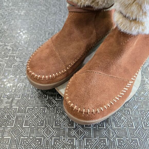 🐢 Toms Nepal Sherpa Snow Boot. SIZE 7. NWOT - Picture 9 of 12